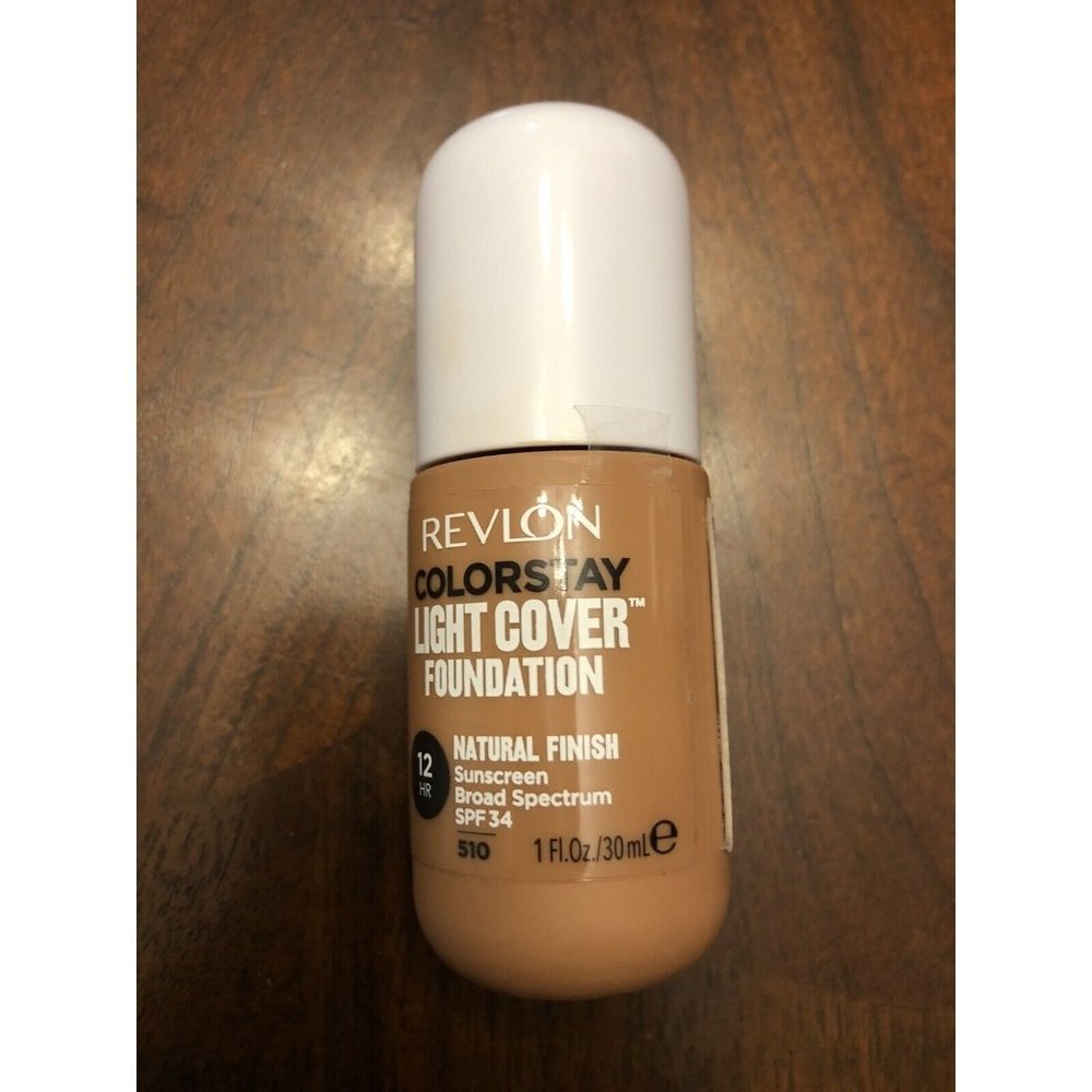 Revlon ColorStay Light Cover Foundation Natural Finish Sunscreen 510 Cappuccino